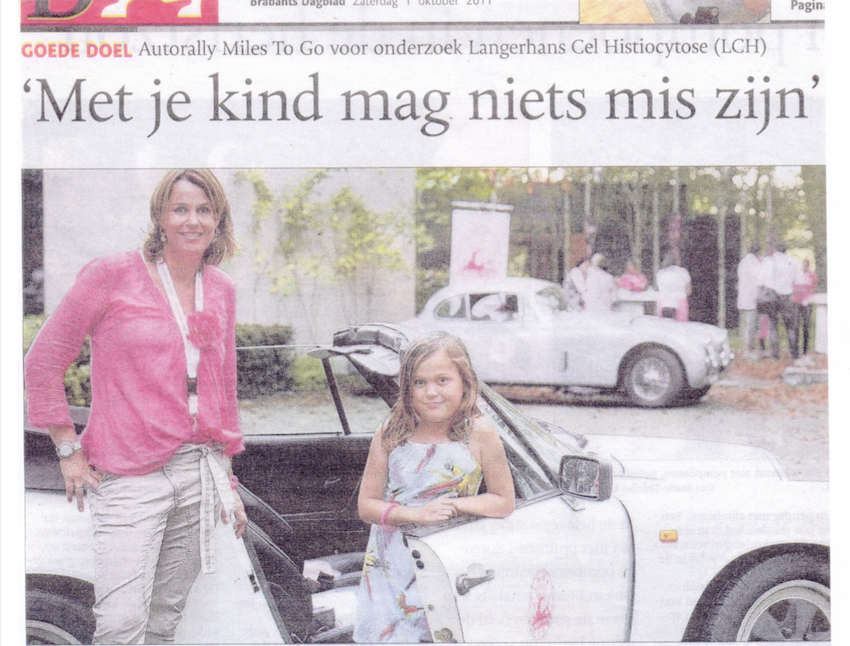 Brabants Dagblad 1 oktober 2011 'met je kind mag niets mis zijn'