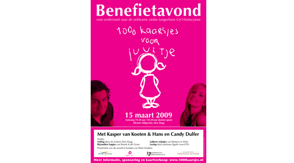 Benefietavond 1000 kaarsjes voor Juultje 2009